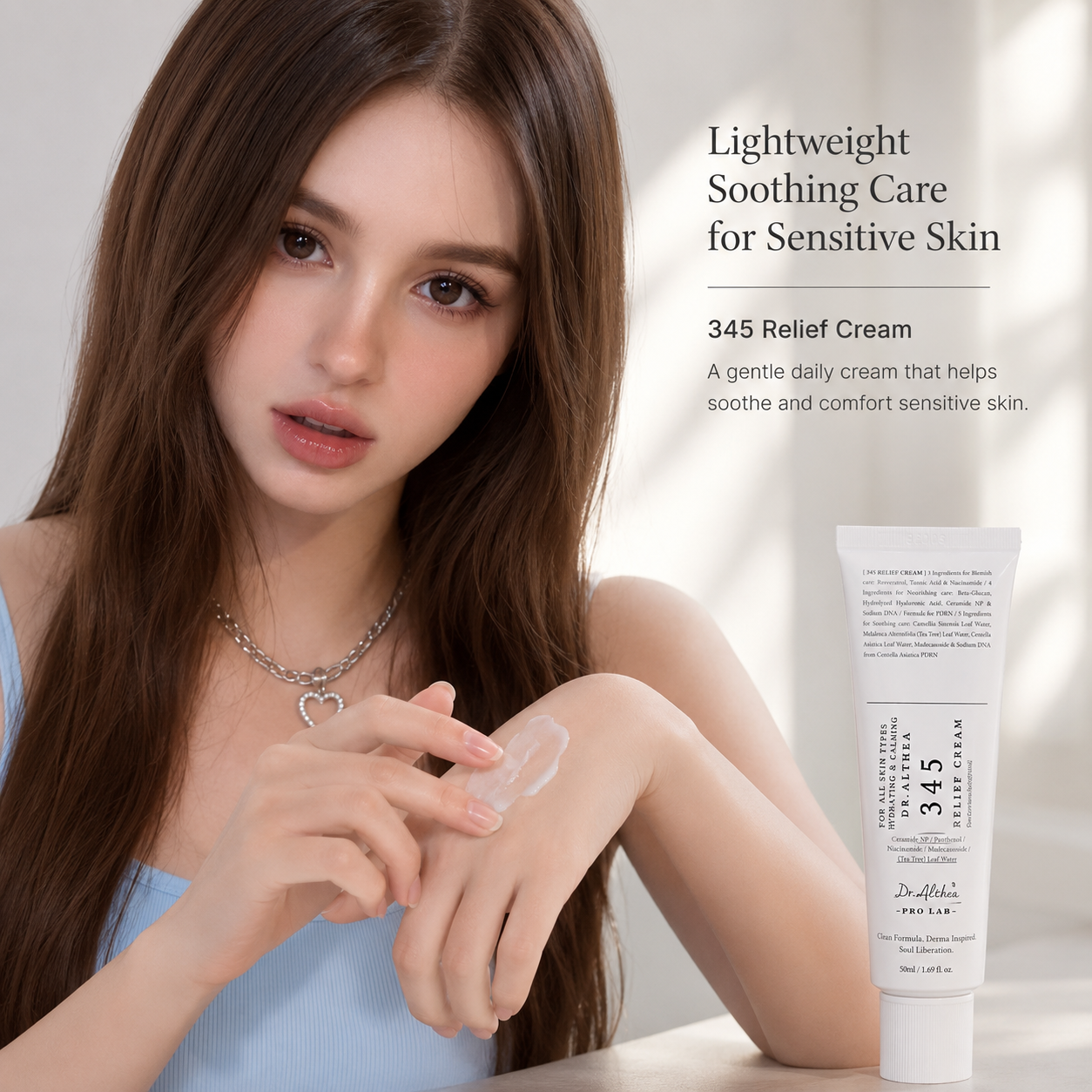 Dr. Althea 345 Relief Cream – Soothing Daily Moisturizer for Blemish-Prone Skin