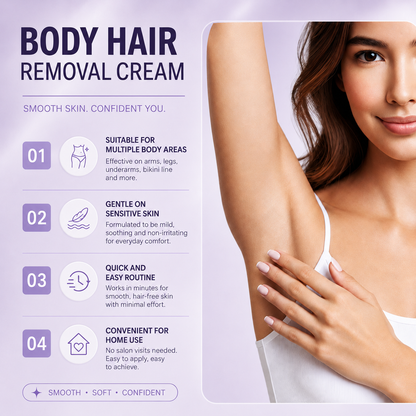 Body Hair Removal Cream 200ml